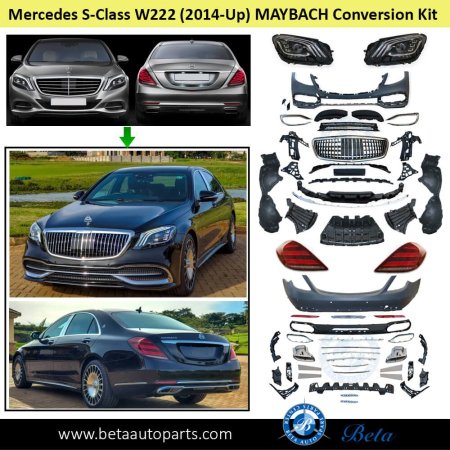 كيت كامل S class 2014 upgrade to 2019 (w222)