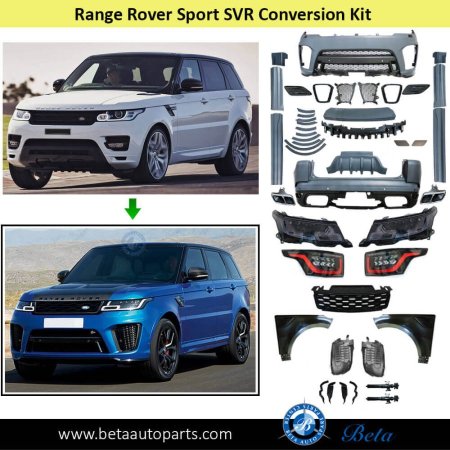 كيت تحويلة كامل Range Rover Sport (2014) upgrade to (2022) SVR-Design