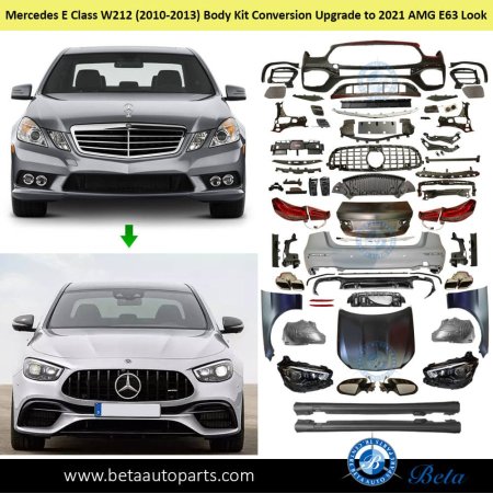 كيت تحويلة E class (2010) w212 to E class (2021) w213 Facelift Amg 63 Design