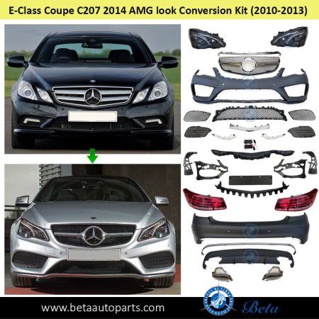 كيت تحويلة E class (2010) W207 to E class (2014) w207 Facelift Amg 63 Design