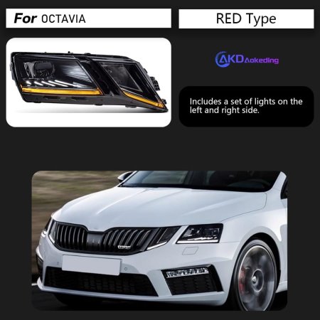 ضوء امامي Skoda Octavia (2017+) 