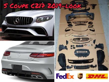 كيت كامل S class coupe w217 63 design