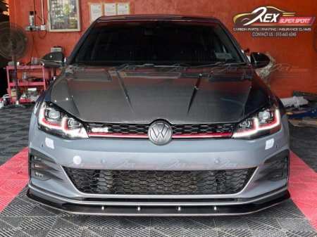 شفة جي تي اي /Front Lip Golf Gti Mk7.5 (2017+)