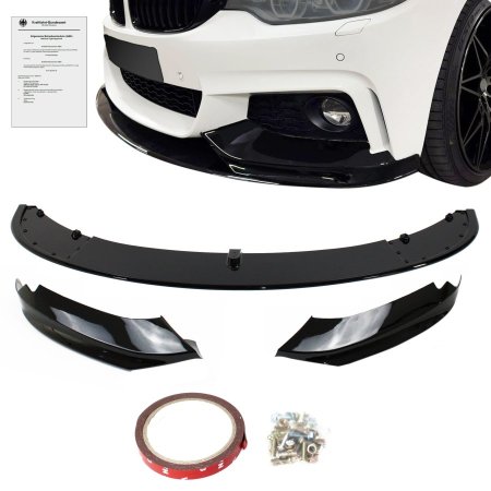 شفة الفئة الرابعة /Front Lip Bmw 4 Series (2014+) F32-F33-F36